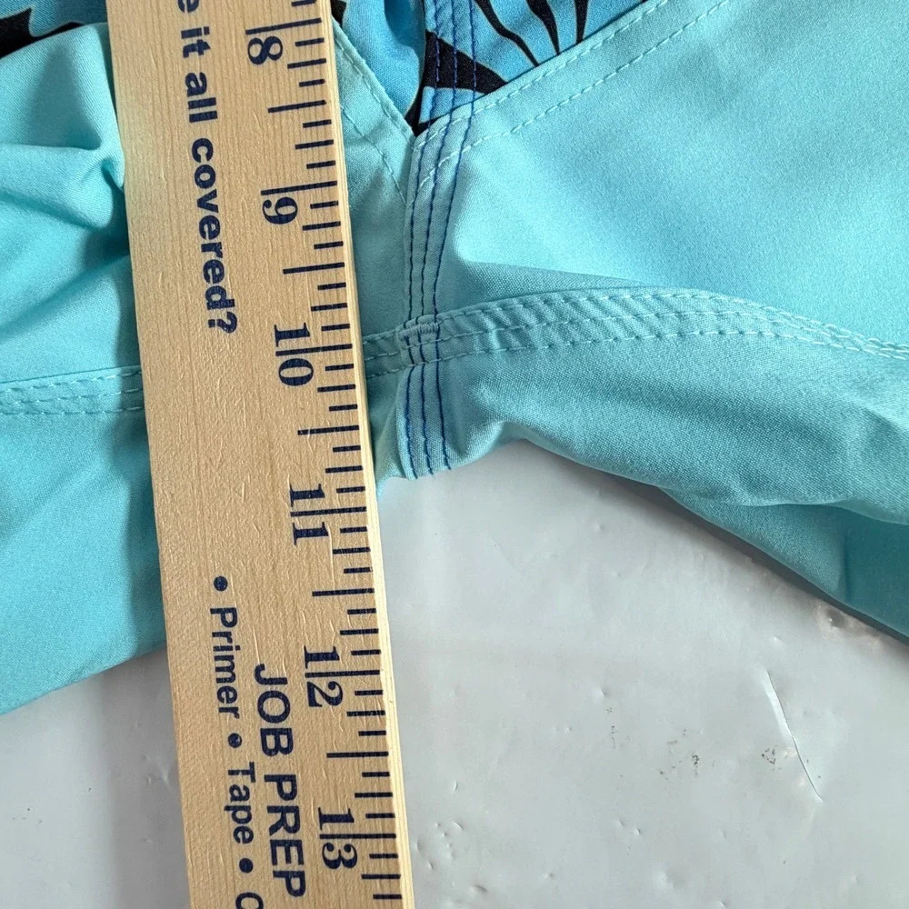 Billabong Tribong Pro Boardshorts Size 28 Blue Floral Swim Trunks ABBBS00171